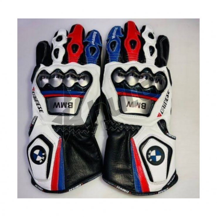 BMW motorcycle gloves custom sizes